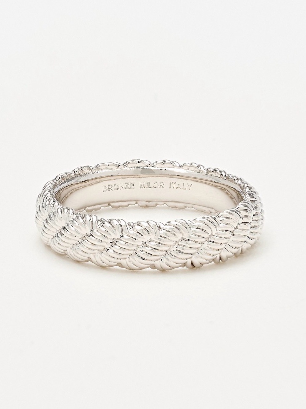 NWT- Rope Detail Ring Sterling Silver